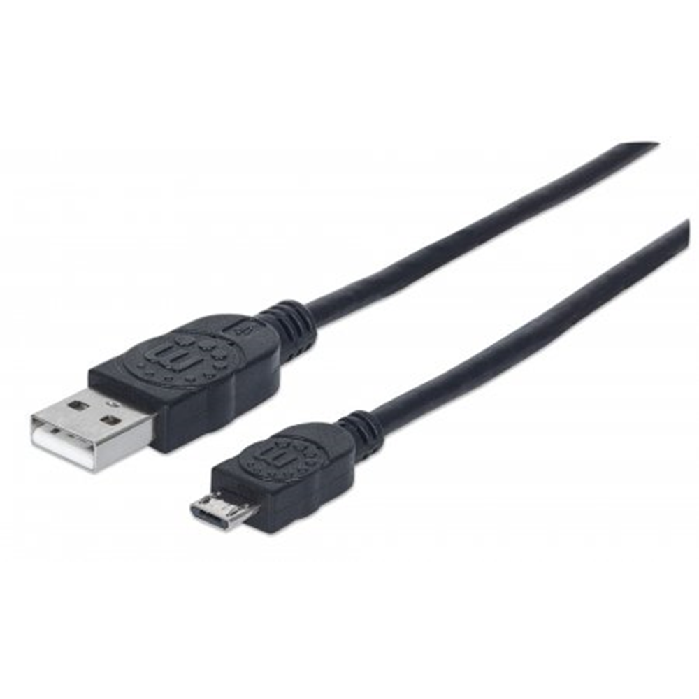 Hi-Speed USB Micro-B Device Cable Black, 0.5 m