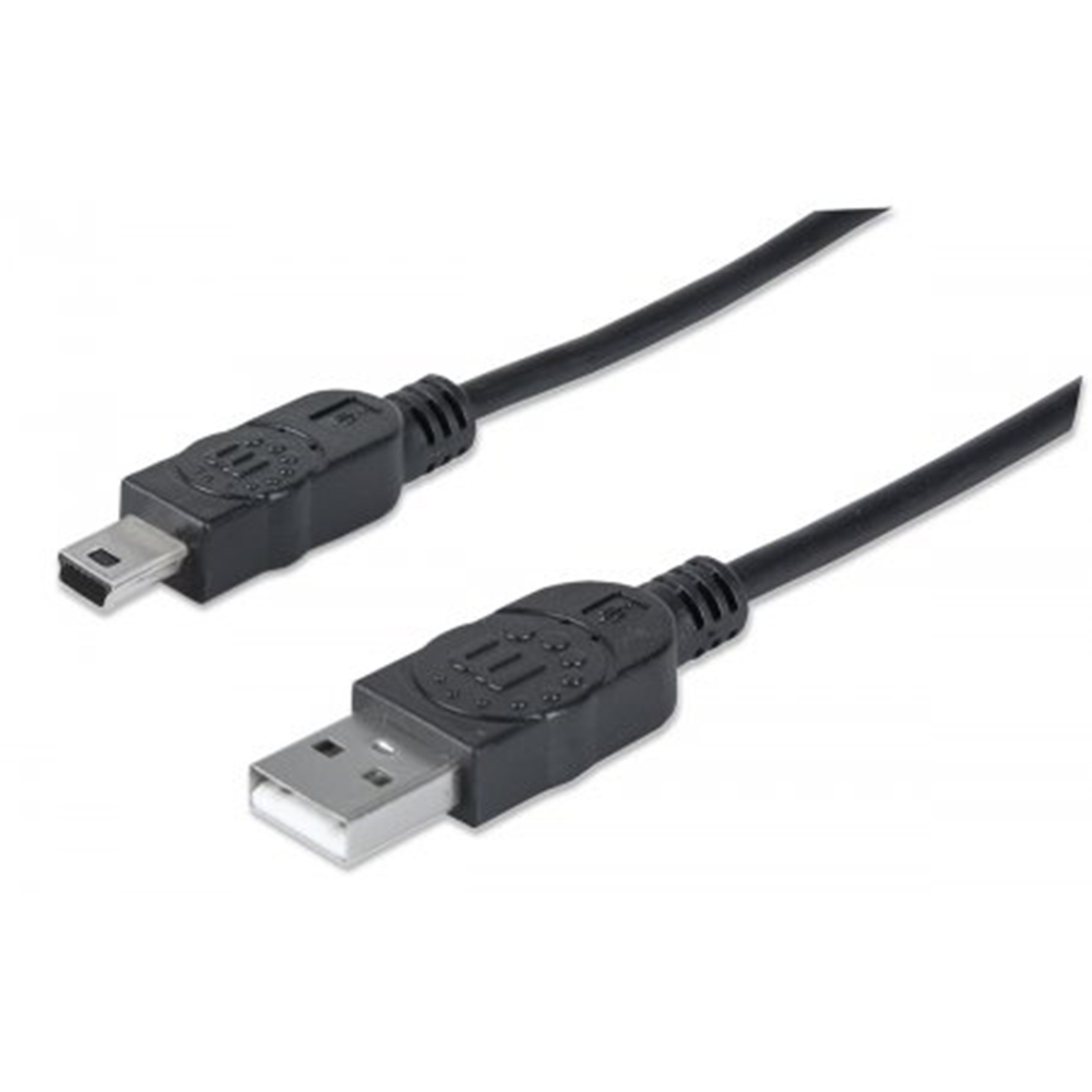Hi-Speed USB Mini-B Device Cable Black