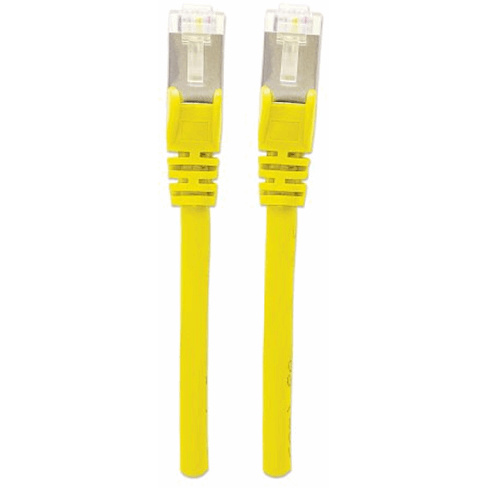 High Performance Network Cable Yellow, 0.5 m