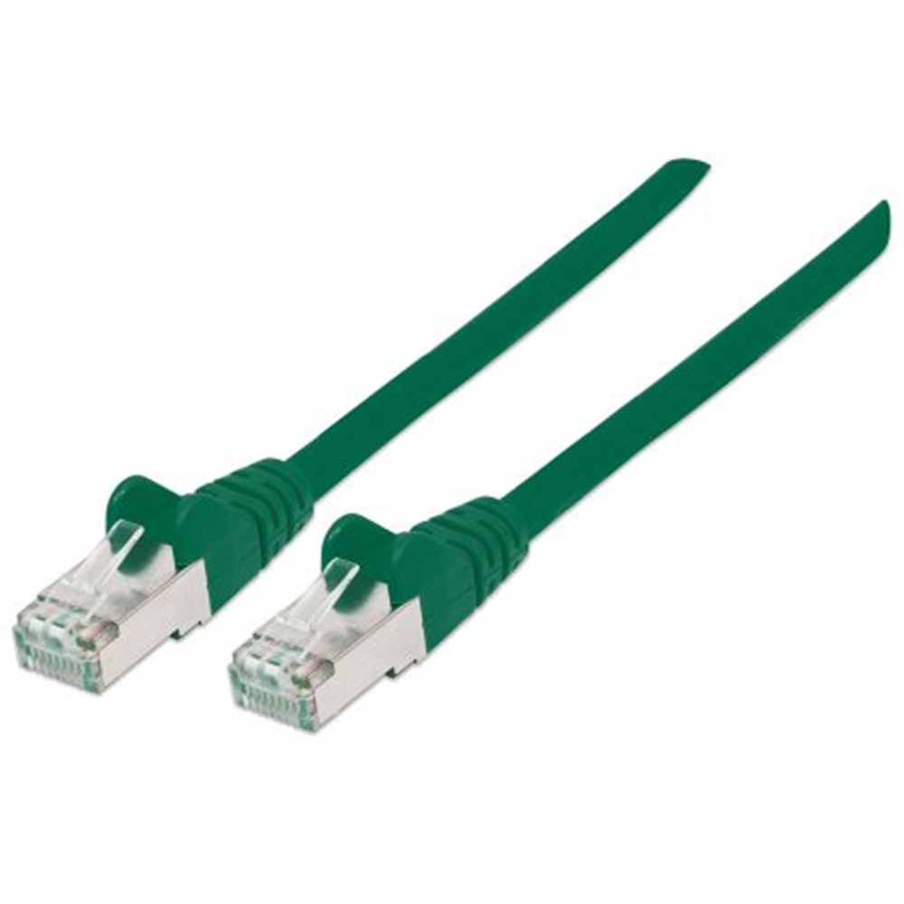 LSOH Network Cable, Cat6, SFTP Green, 1.0 m