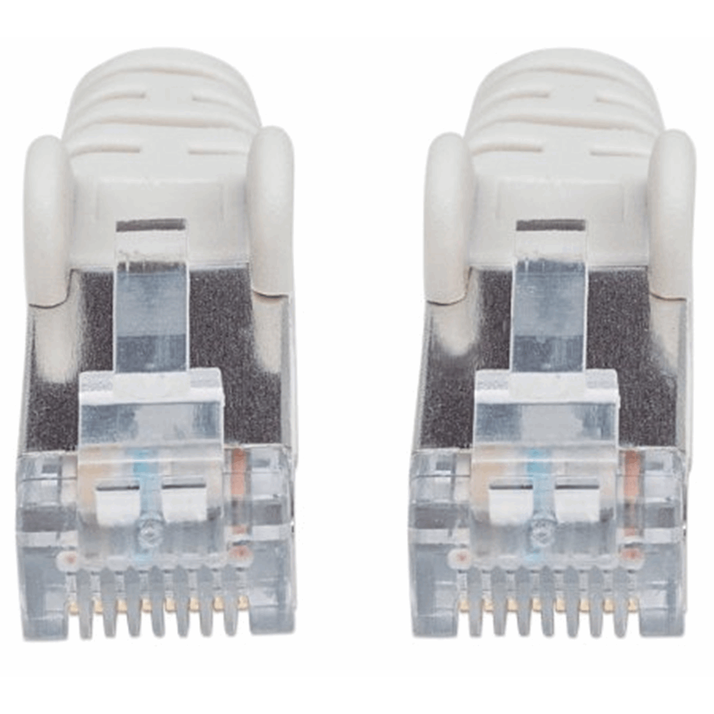 LSOH Network Cable, Cat6, SFTP, RJ45 Male / RJ45 Male, 3 m, Gray
