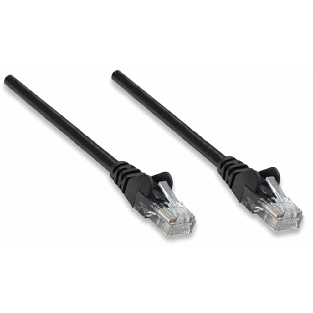 Network Cable, Cat5e, UTP Black, 1.5 m