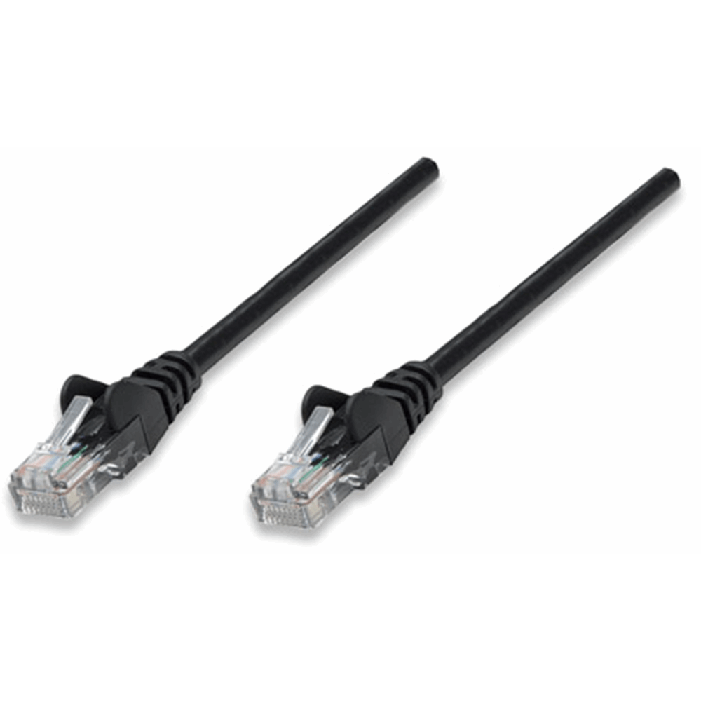 Network Cable, Cat5e, UTP Black, 1.5 m