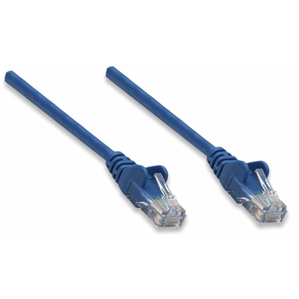 Network Cable, Cat5e, UTP Blue, 1.5 m