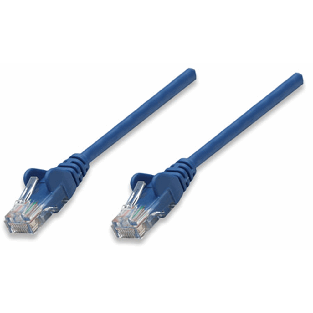 Network Cable, Cat5e, UTP Blue, 1.5 m