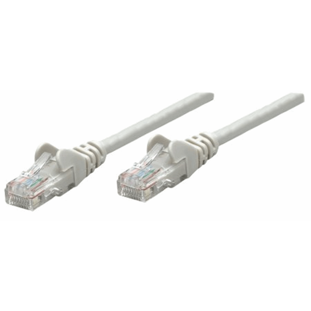 Network Cable, Cat5e, UTP Gray, 0.25 m