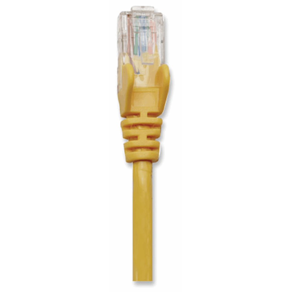 Network Cable, Cat5e, UTP Yellow, 1.5 m