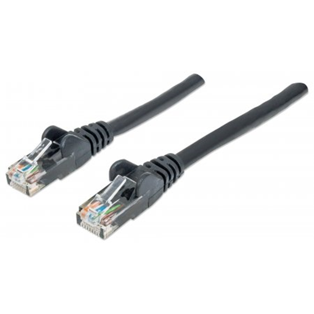 Network Cable, Cat6, UTP Black, 1,0 m