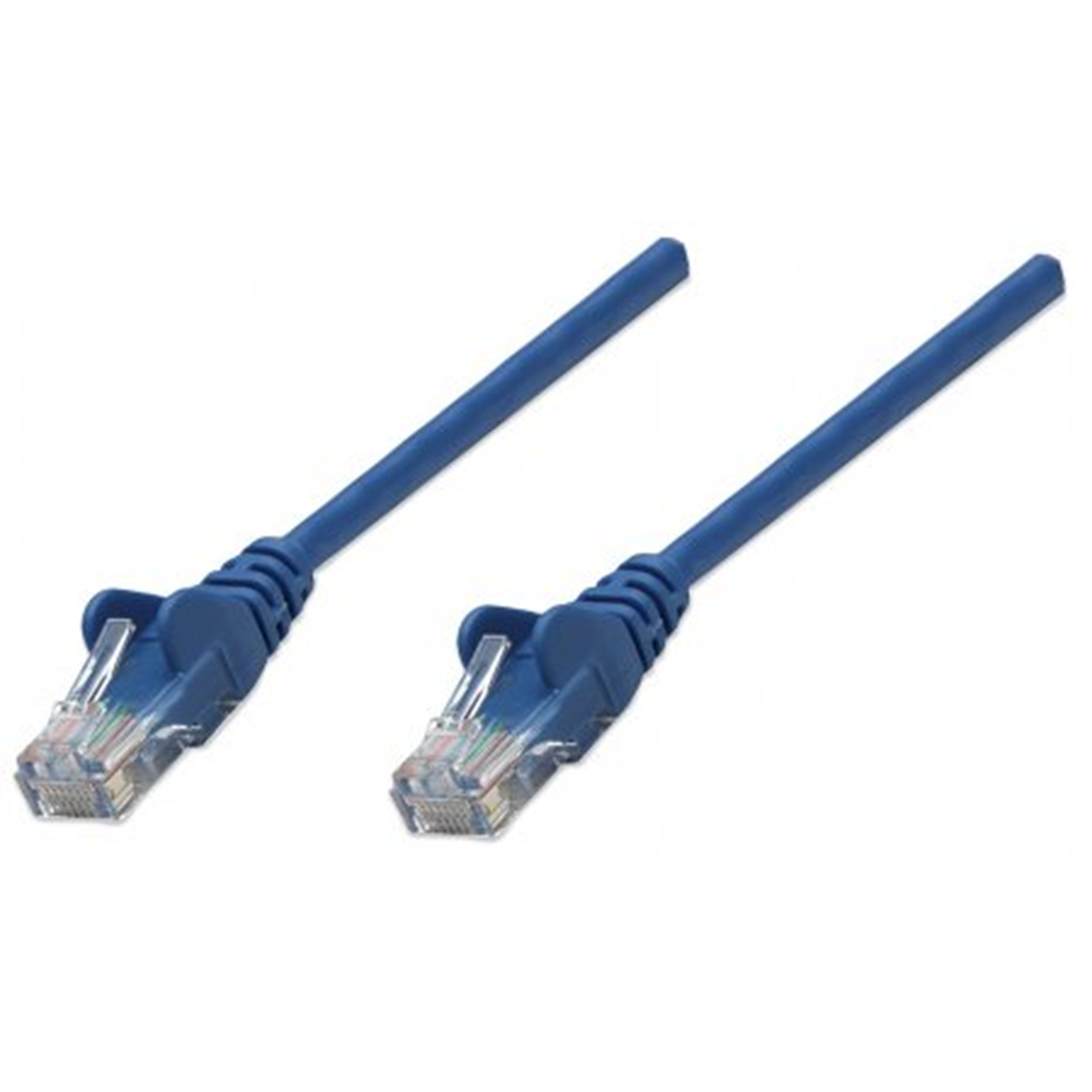 Network Cable, Cat6, UTP Blue, 0.5 m