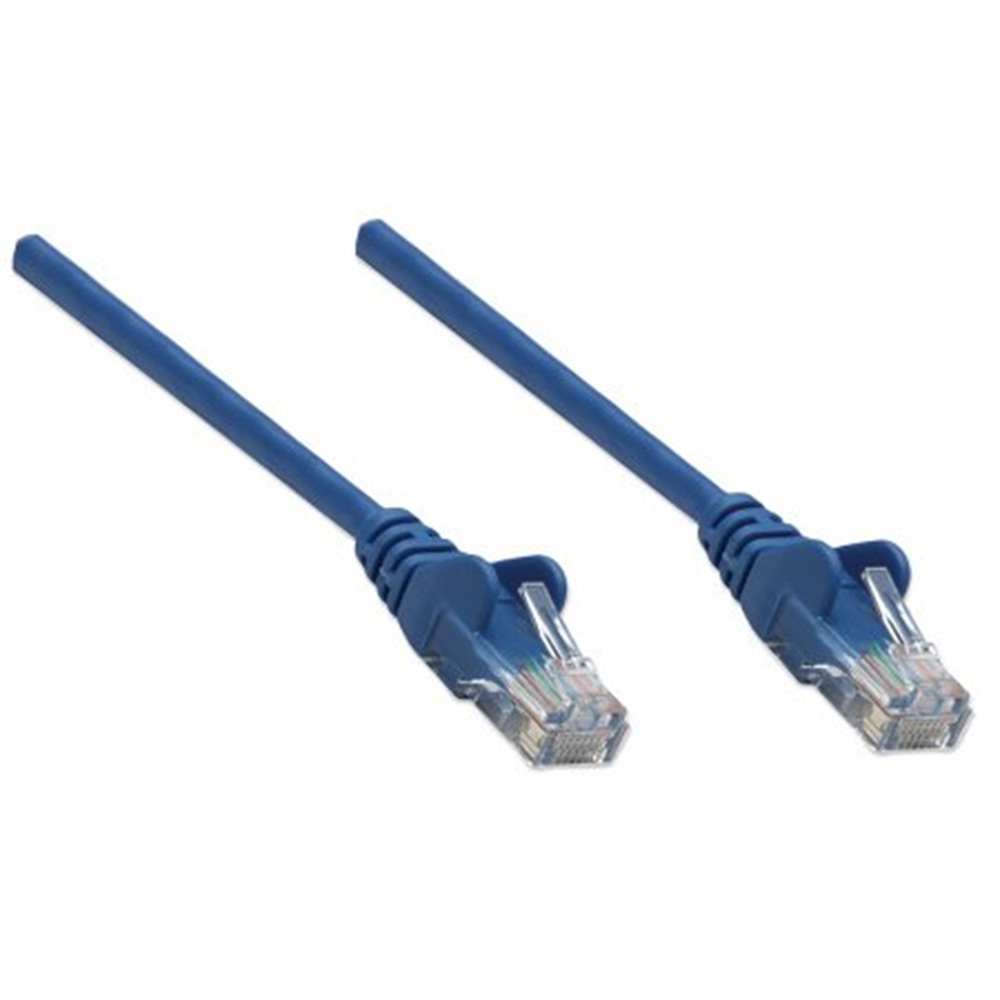 Network Cable, Cat6, UTP Blue, 1,0 m