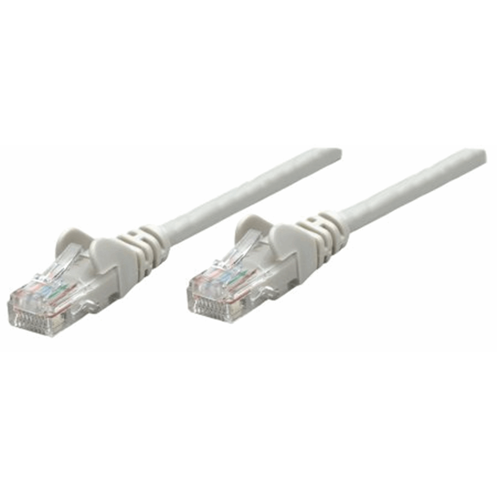 Network Cable, Cat6, UTP Gray, 0.25 m