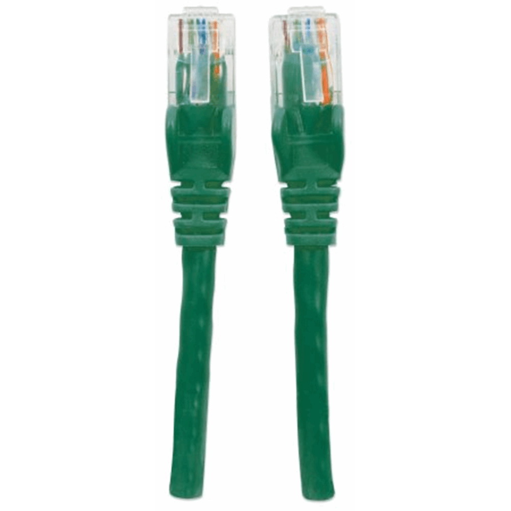 Network Cable, Cat6, UTP Green, 1,0 m