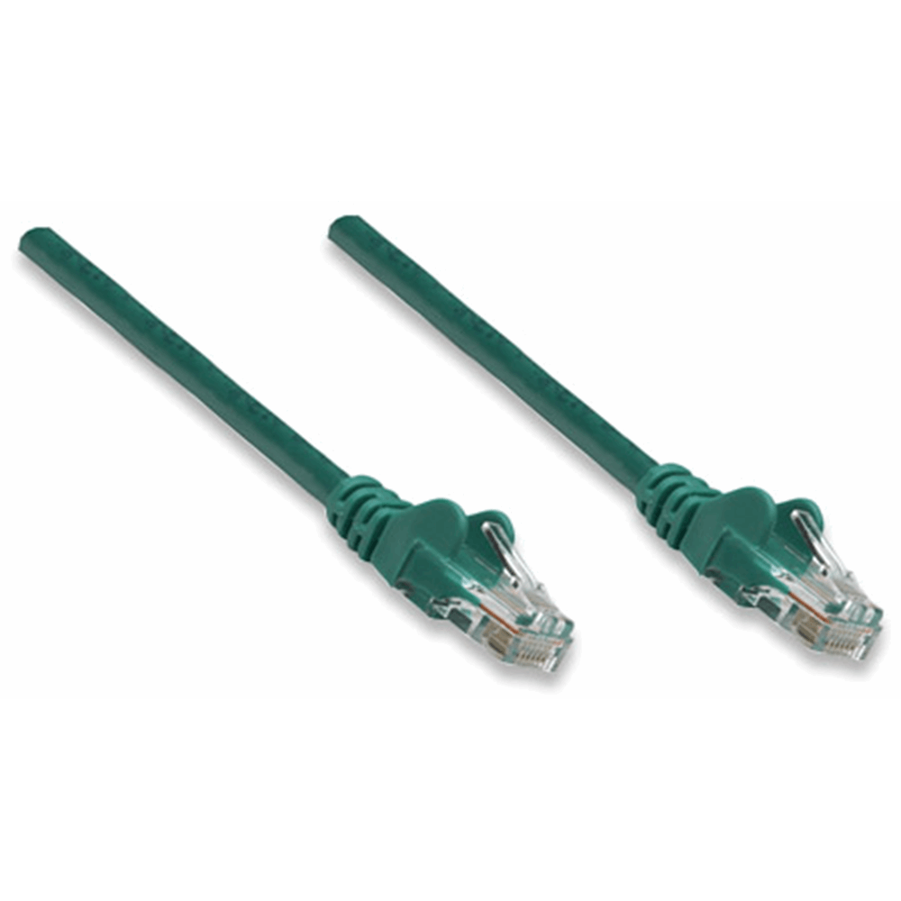 Network Cable, Cat6, UTP Green, 15.0 m