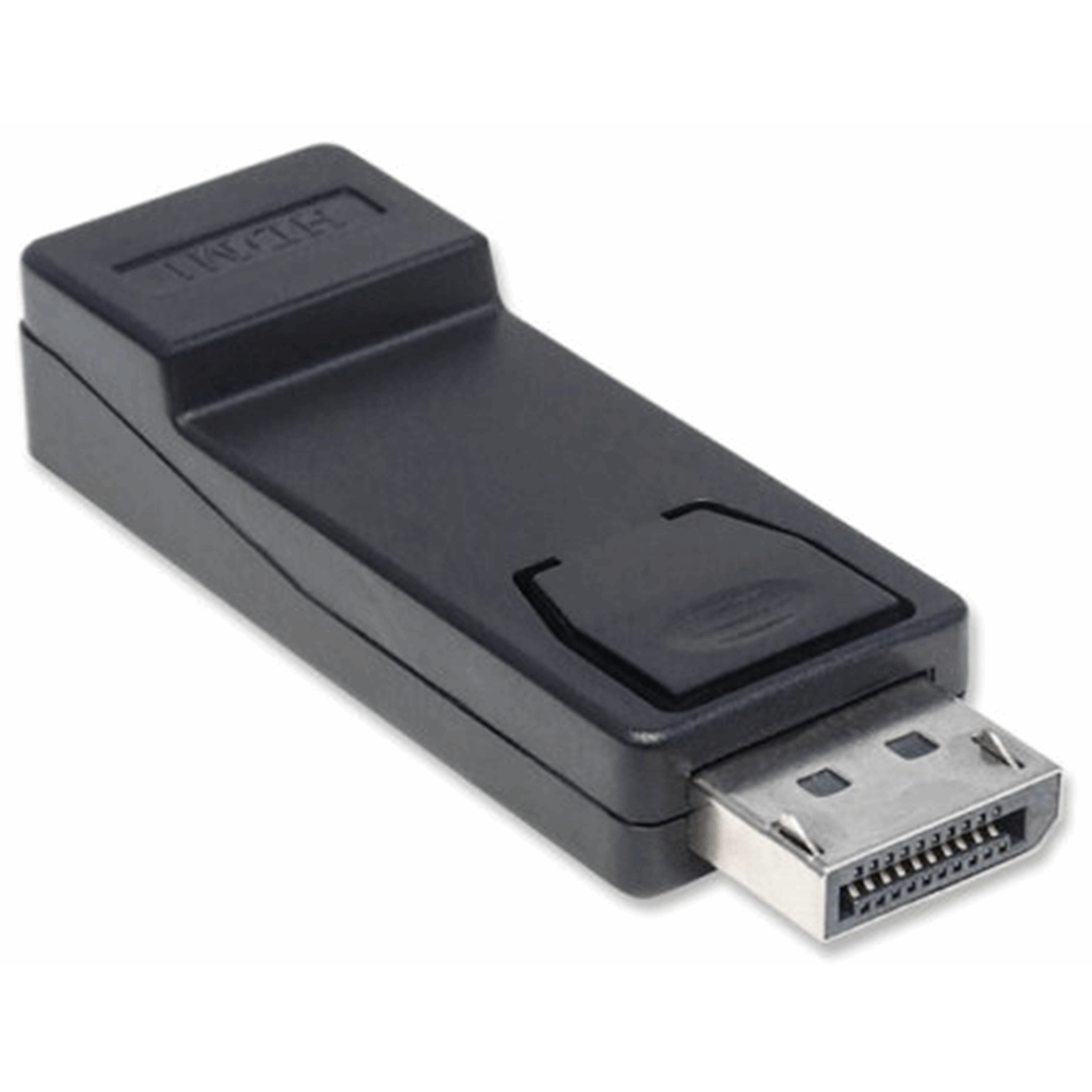 Passive DisplayPort to HDMI Adapter Black, 7 x 2.2 x 1.4 cm