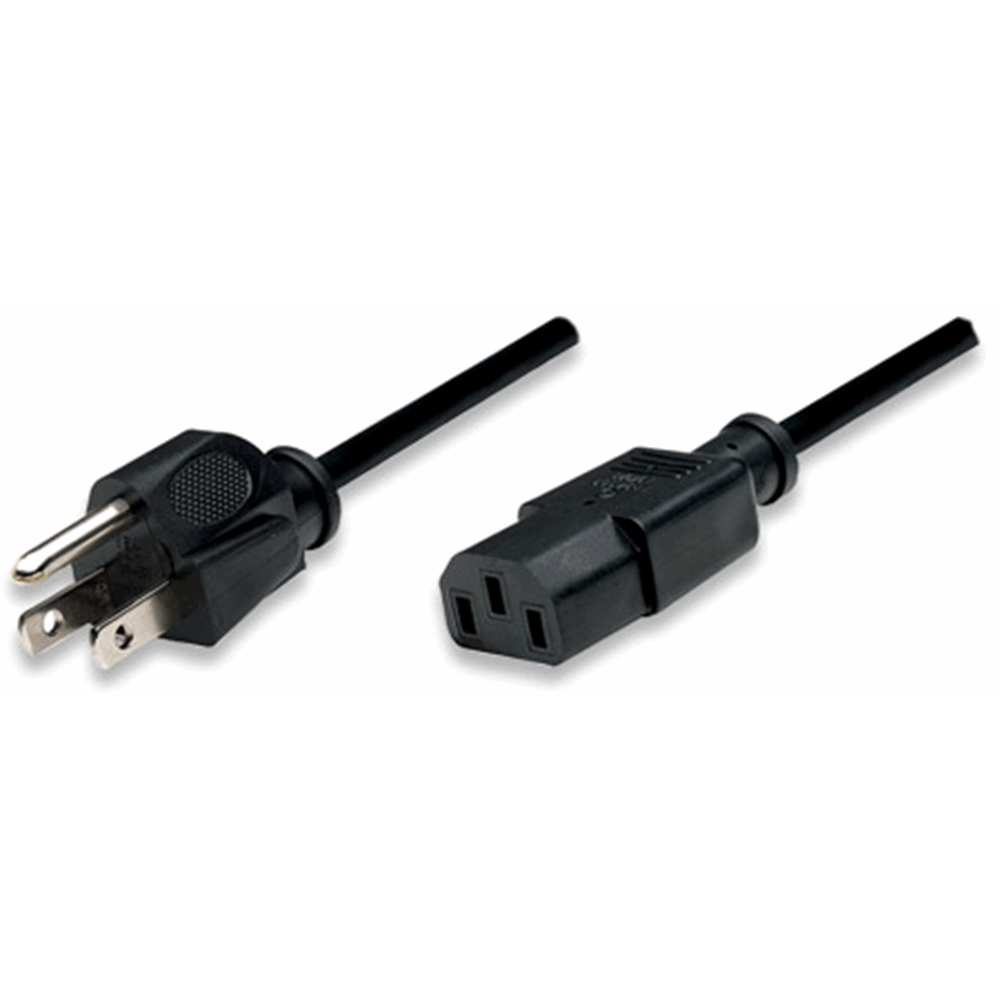 Power Cable Black, 1.8 (L) x 25.5 (W) x 12.8 (H) [mm]