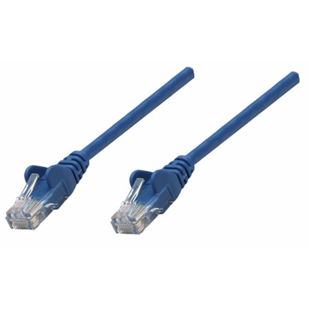 Premium Network Cable, Cat6, UTP Blue, 0.5 m