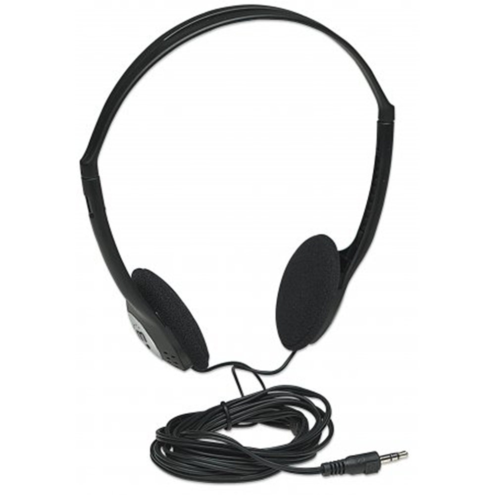 Stereo Headphones Black, 26 (L) x 115 (W) x 165 (H) [mm]
