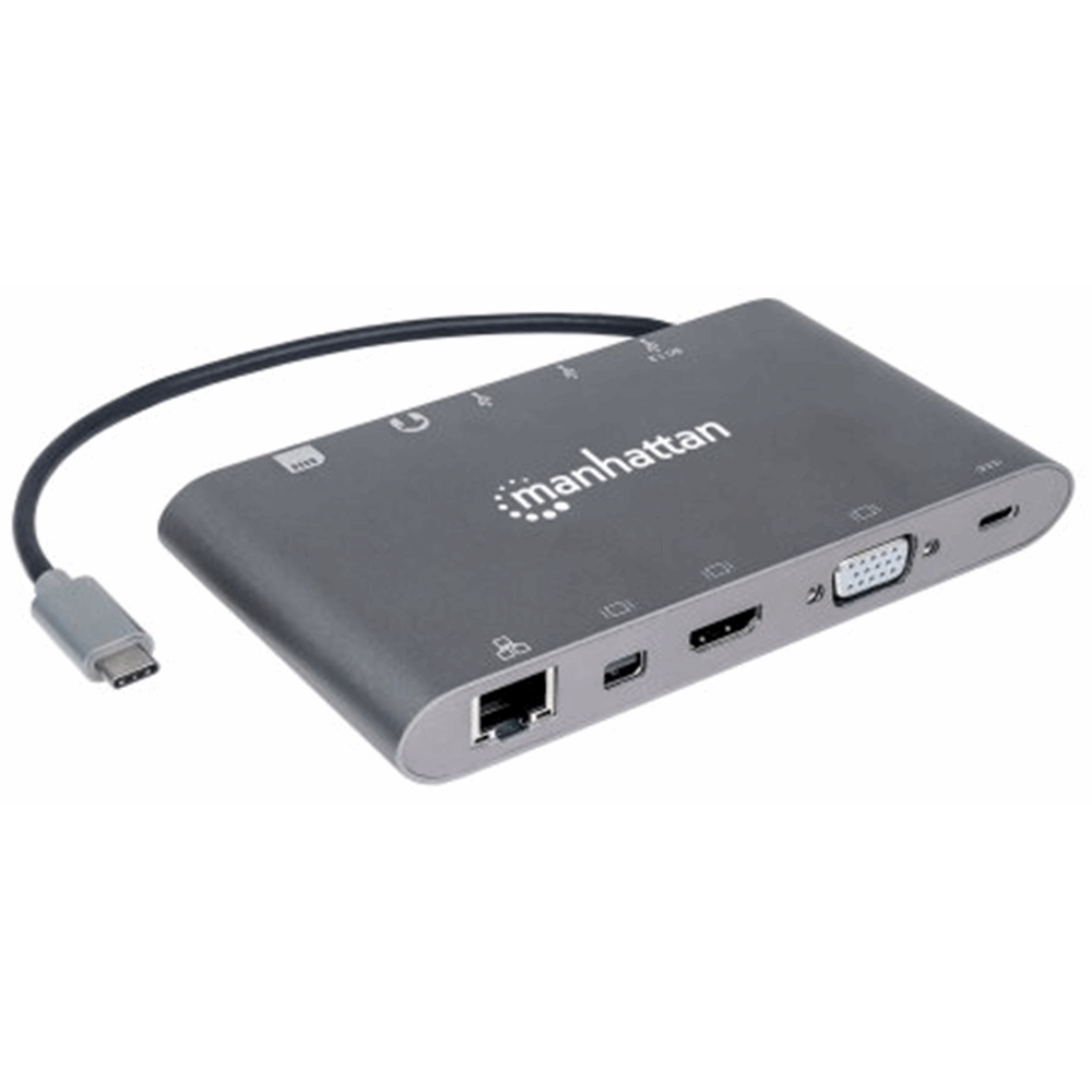 SuperSpeed USB-C to 7-in-1 Docking Station