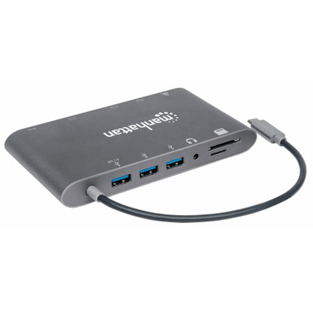 SuperSpeed USB-C to 7-in-1 Docking Station