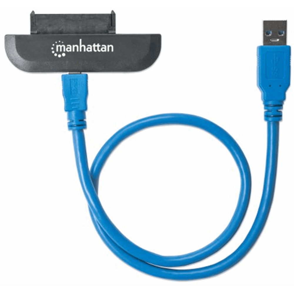 SuperSpeed USB to SATA Adapter Black, 7.3 x 2.8 x 1.1 cm