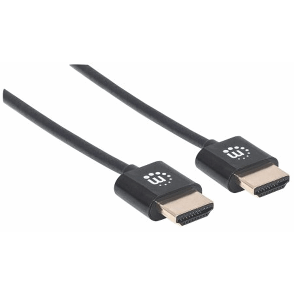Super-slim High Speed HDMI Cable with Ethernet  Black, 1.8 m