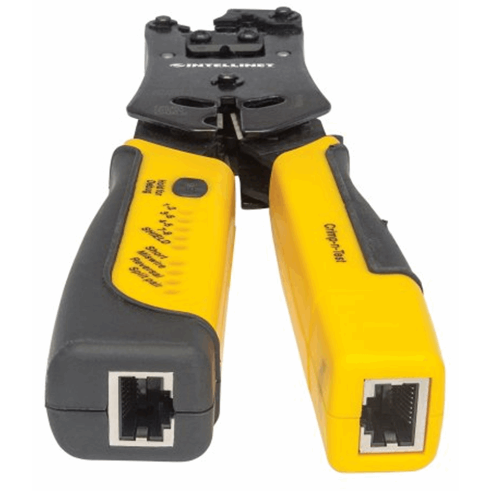 Universal Modular Plug Crimping Tool and Cable Tester