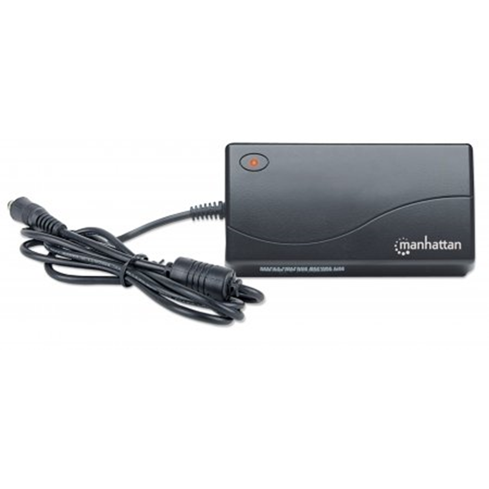 Universal Notebook Power Adapter Black, 115 (L) x 58 (W) x 36 (H) [mm]