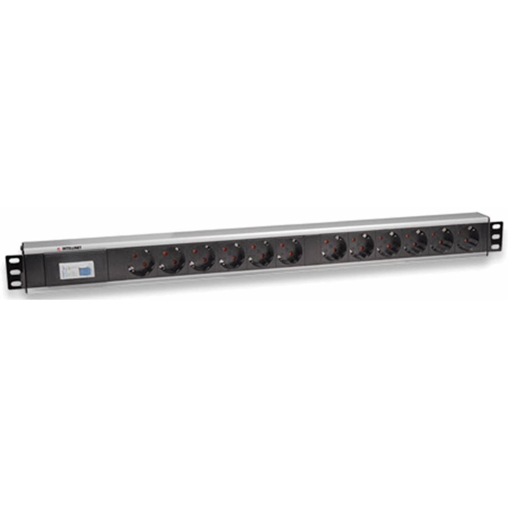Vertical Rackmount 12-Output Power Distribution Unit (PDU) Black, 640 (L) x 44.4 (W) x 63 (H) [mm]