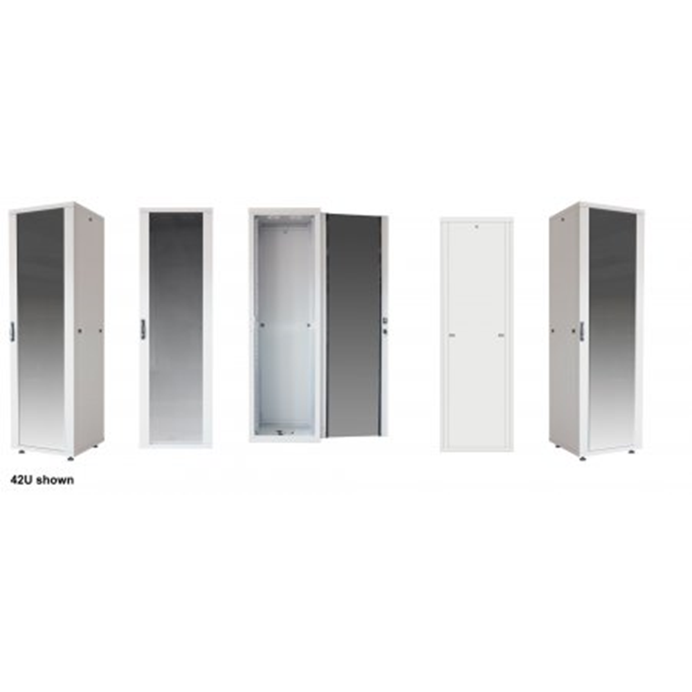 Basic 19" Network Cabinet Gray, 800 (L) x 600 (W) x 1588 (H) [mm]