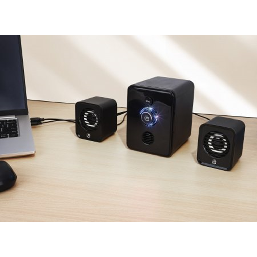 Bluetooth® RGB LED 2.1 Desktop USB Speaker System