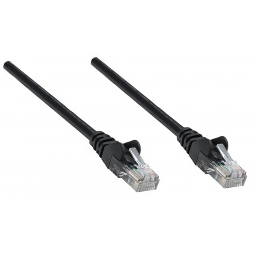 CAT6a S/FTP Network Cable Black, 0.25 m