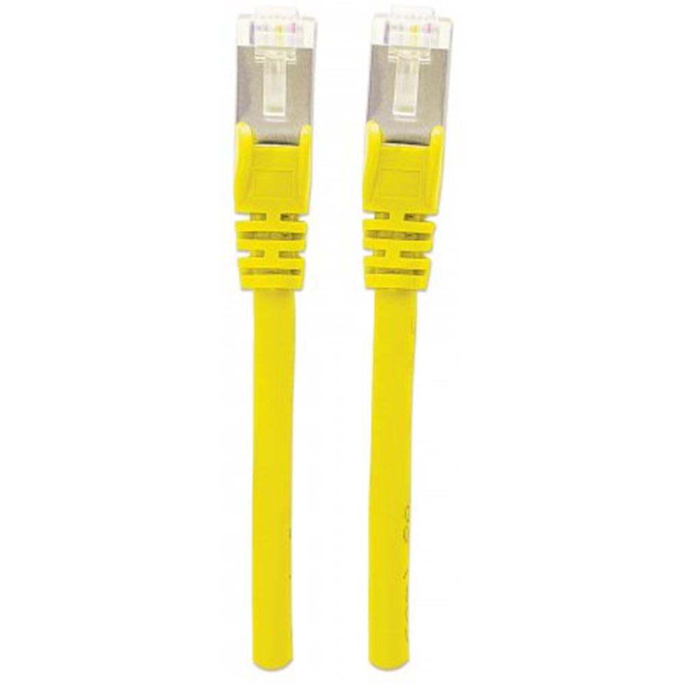 CAT6a S/FTP Network Cable Yellow, 1.5 m