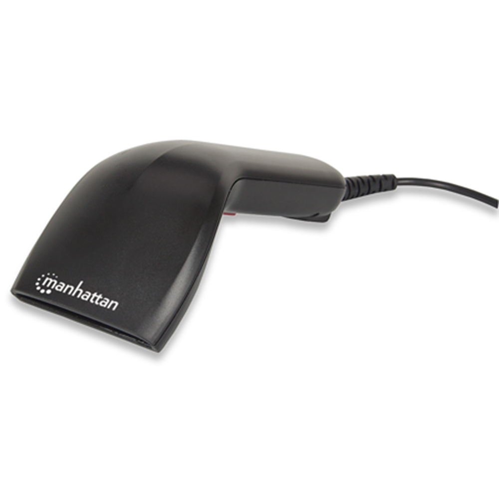 Contact CCD Barcode Scanner Black, 18 x 8 x 6.35 cm