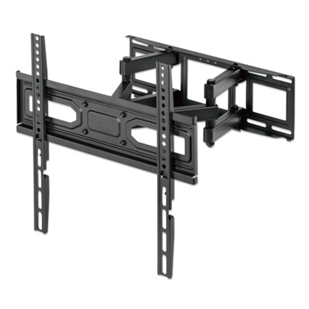 Full-Motion TV Wall Mount with Post-Leveling Adjustment Black, 420 (L) x 440 (W) x 355 (H) [mm]
