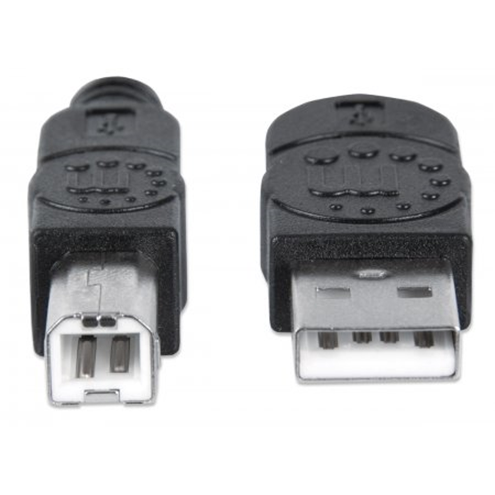 Hi-Speed USB B Device Cable Black, 1.8 m
