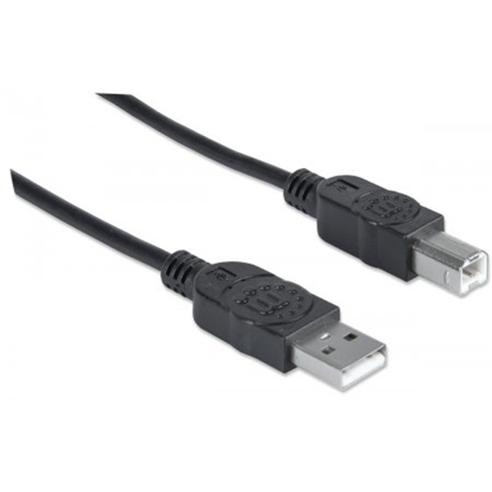 Hi-Speed USB B Device Cable Black, 3 m