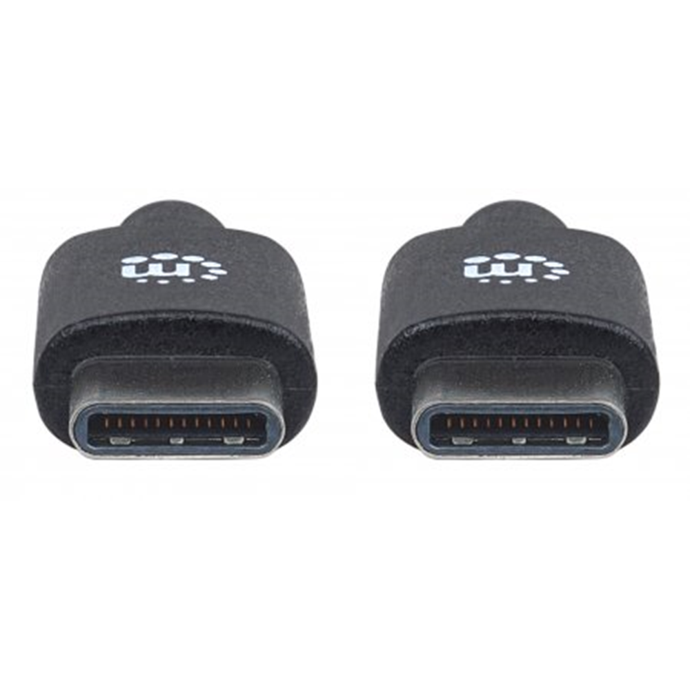 USB 2.0 Type-C Device Cable Black, 2000 (L) x 12 (W) x 6 (H) [mm]