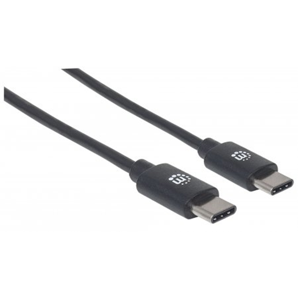 USB 2.0 Type-C Device Cable Black, 2000 (L) x 12 (W) x 6 (H) [mm]
