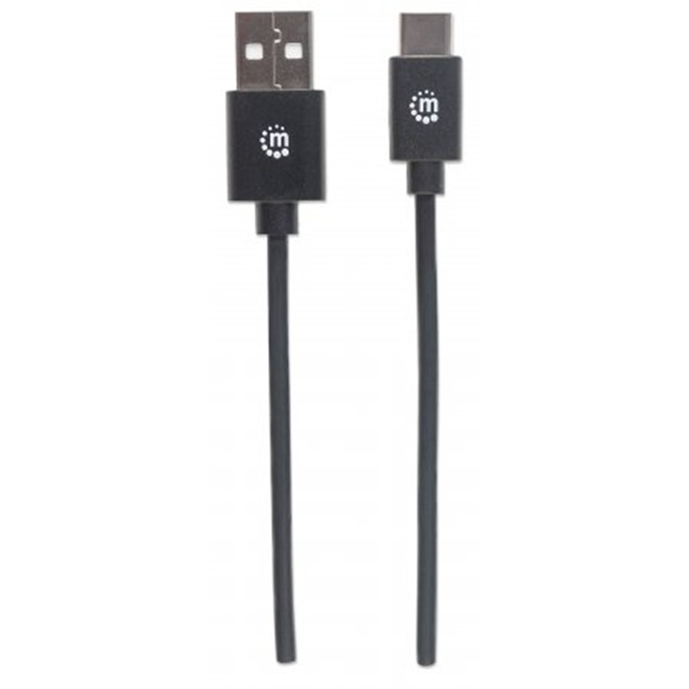 Hi-Speed USB C Device Cable Black, 2000 (L) x 16 (W) x 8 (H) [mm]