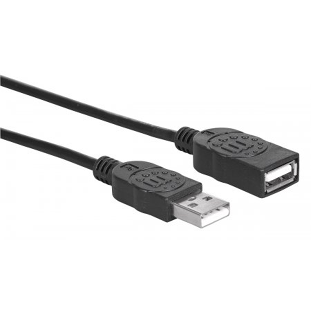 Hi-Speed USB Extension Cable Black, 1 m
