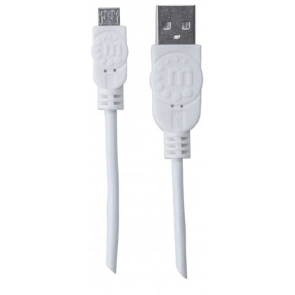 Hi-Speed USB Micro-B Device Cable White, 1 m