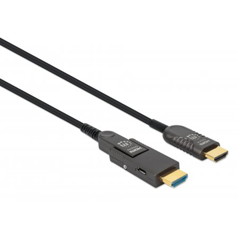 High-Speed HDMI Active Optical Cable with Detachable Connector Black, 30 (L) x 0.02 (W) x 0.01 (H) [m]