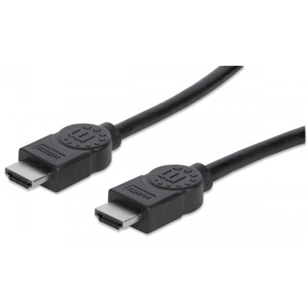 High Speed HDMI Cable Black, 1 (L) x 0.019 (W) x 0.01 (H) [m]