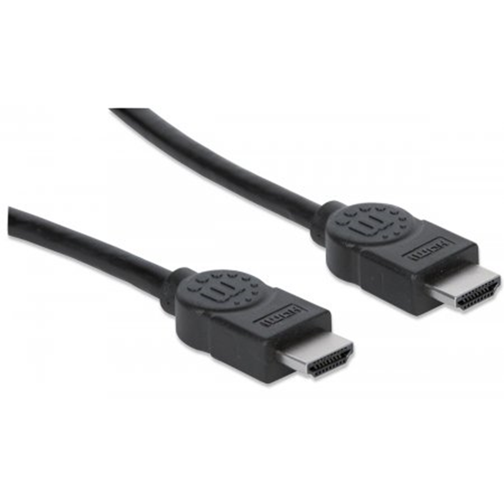 High Speed HDMI Cable Black, 1 (L) x 0.019 (W) x 0.01 (H) [m]