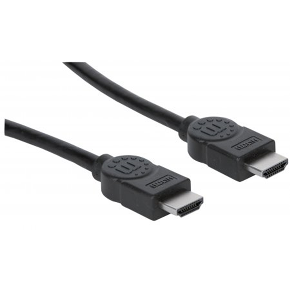 High Speed HDMI Cable with Ethernet  Black, 2 m
