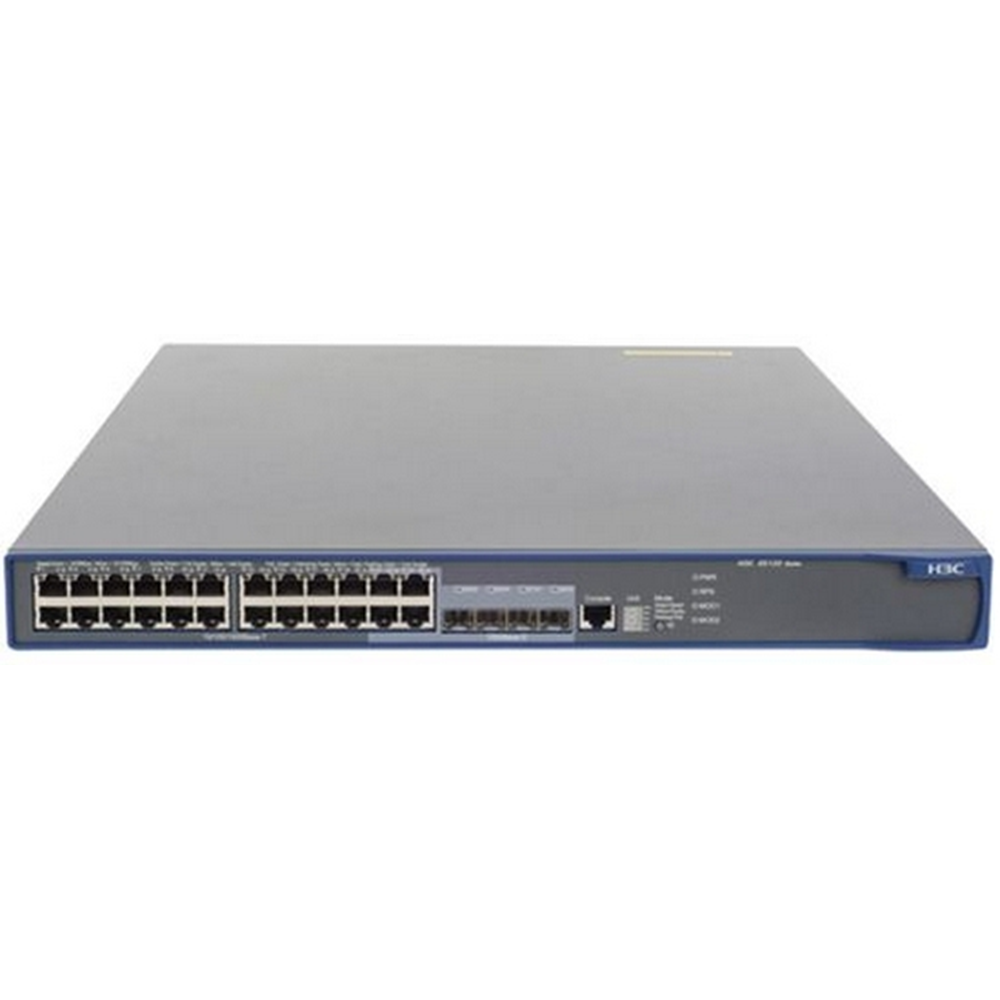 HPE 5500-24G-PoE+EI - Managed - Full duplex - Power over Ethernet (PoE) - Rack mounting - 1U (JG241A)