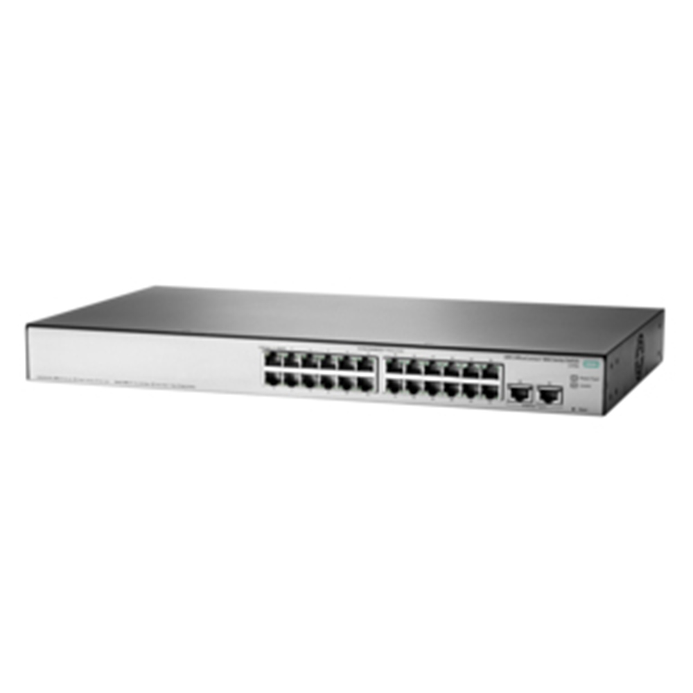 HPE OfficeConnect 1850 24G 2XGT - Managed - L2 - Gigabit Ethernet (10/100/1000) - Full duplex - Rack mounting - 1U (JL170A)
