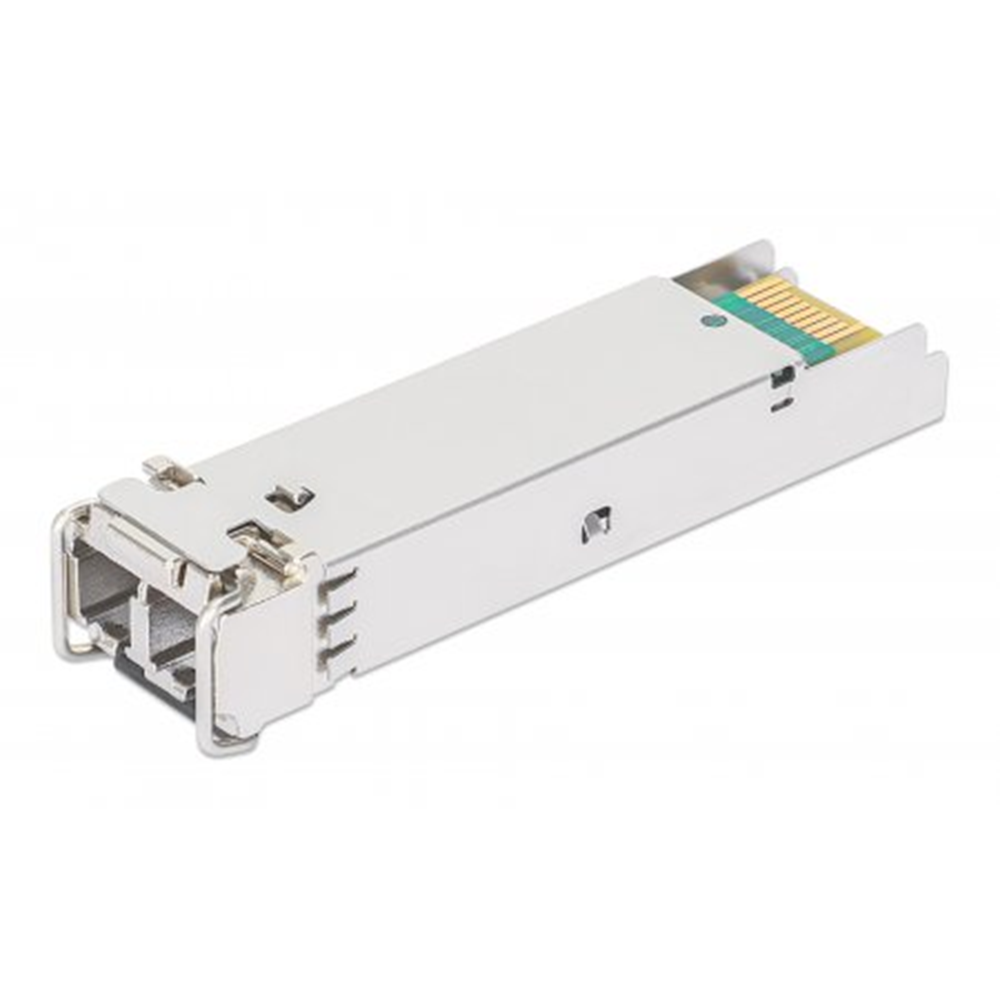Industrial Gigabit Fiber SFP Optical Transceiver Module Silver, 55 (L) x 13 (W) x 12 (H) [mm]