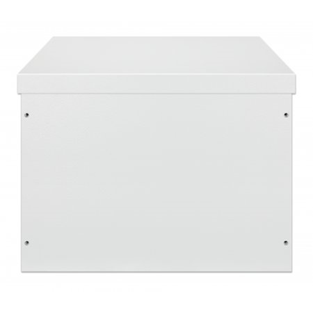 Industrial IP55 19" Wall Mount Cabinet with Integrated Fans, 9U
