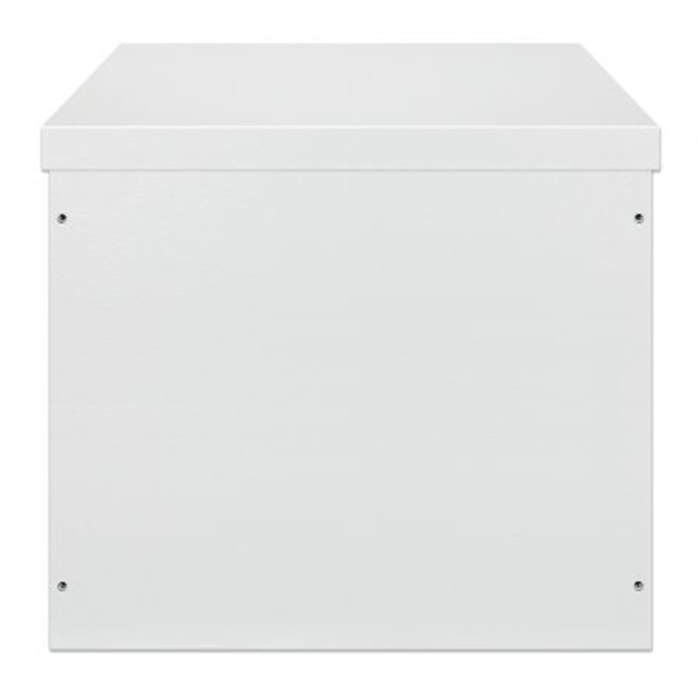Industrial IP55 19" Wall Mount Cabinet with Integrated Fans, 12U